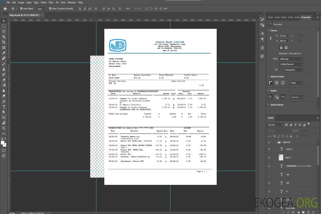 Banque Janata du Bangladesh template
